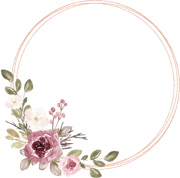 Rose Gold Wreath